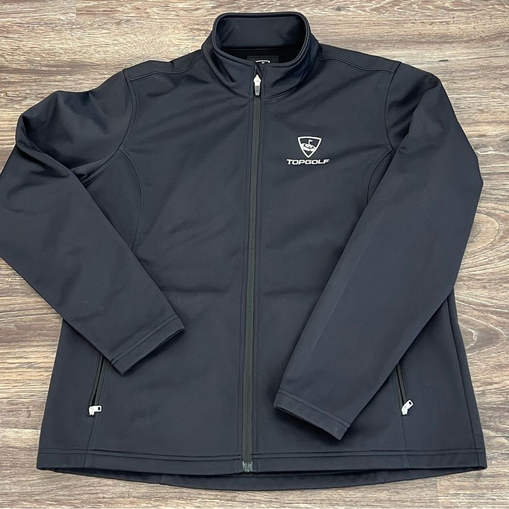 Top Golf Women's Jacket Full Zip‎ Black Size XL